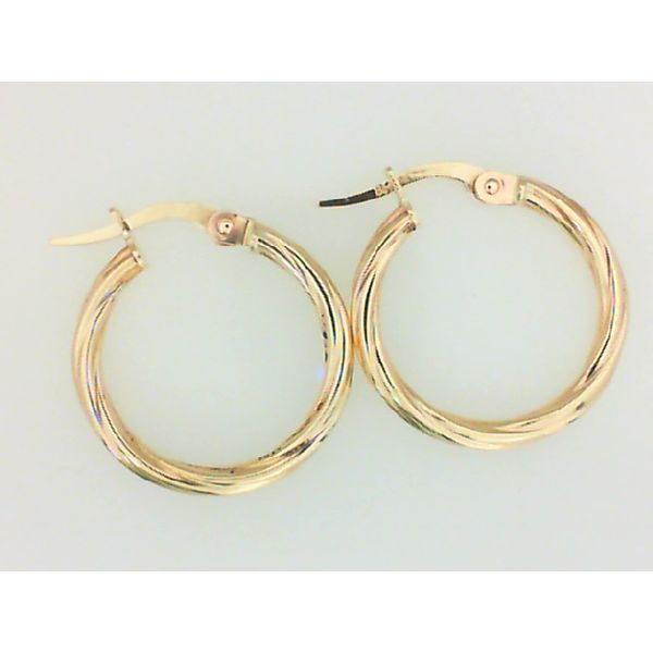 10KY Hoop Earrings Barthau Jewellers Stouffville, ON
