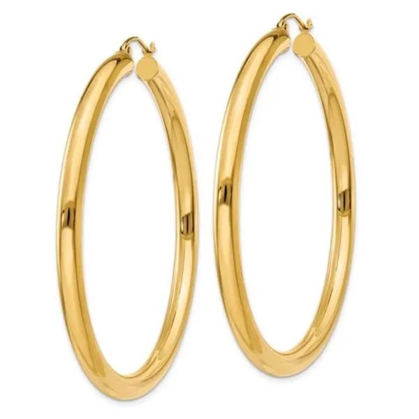 14KY Hoop Earrings Image 2 Barthau Jewellers Stouffville, ON