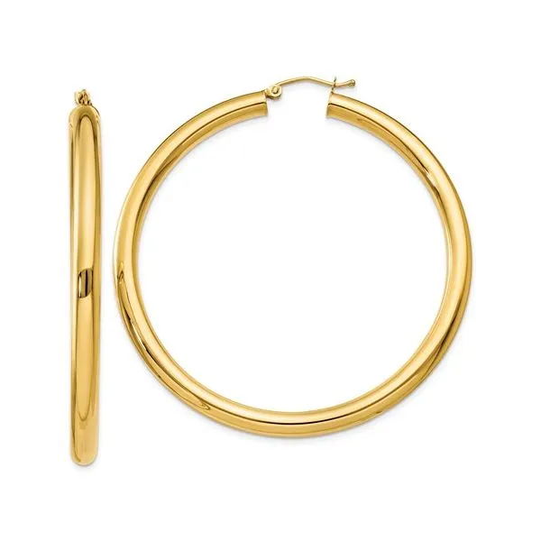 14KY Hoop Earrings Barthau Jewellers Stouffville, ON