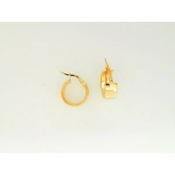10K Yellow Gold Hoop Earrings Barthau Jewellers Stouffville, ON