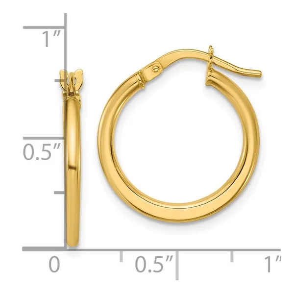 Gold Earrings Image 3 Barthau Jewellers Stouffville, ON