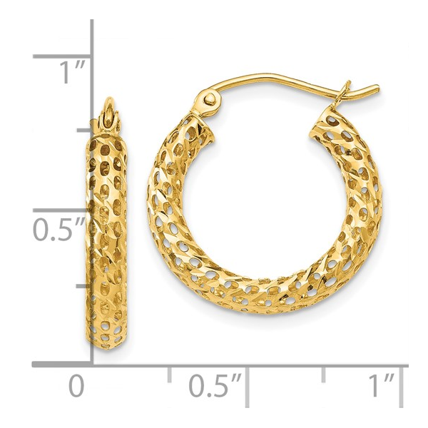 Gold Earrings Image 3 Barthau Jewellers Stouffville, ON