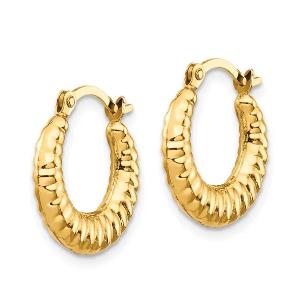 Gold Earrings Image 2 Barthau Jewellers Stouffville, ON