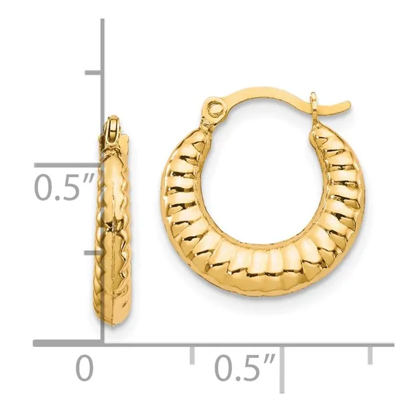 Gold Earrings Image 4 Barthau Jewellers Stouffville, ON