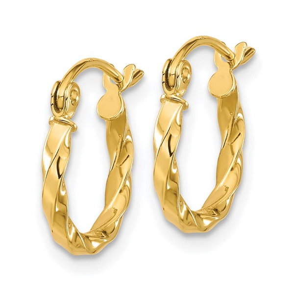 Gold Earrings Image 2 Barthau Jewellers Stouffville, ON