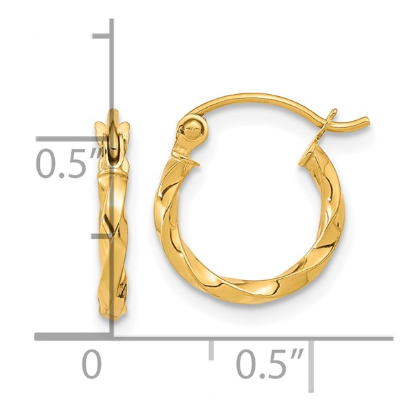 Gold Earrings Image 4 Barthau Jewellers Stouffville, ON