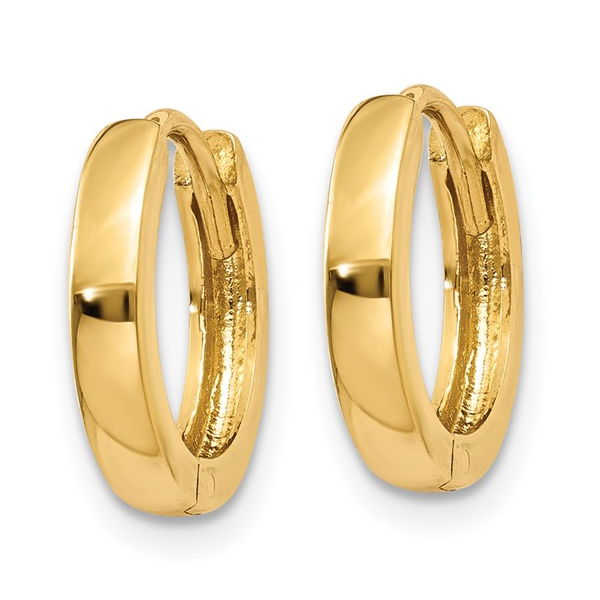 10K Yellow Gold 8mm Hoop (2.5mm) Earrings Image 2 Barthau Jewellers Stouffville, ON