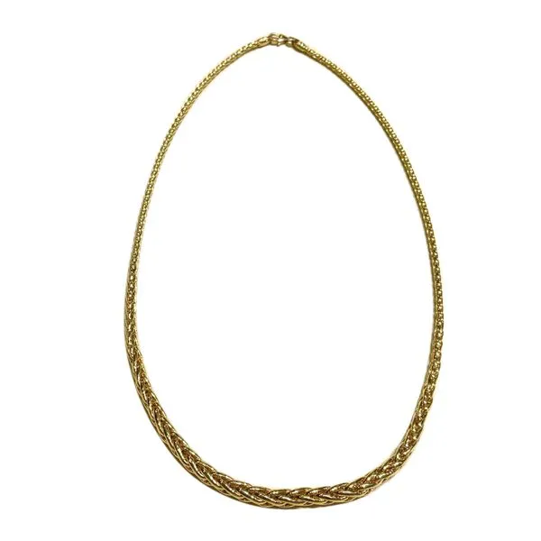 14K Yellow Gold Round Wheat Chain Barthau Jewellers Stouffville, ON