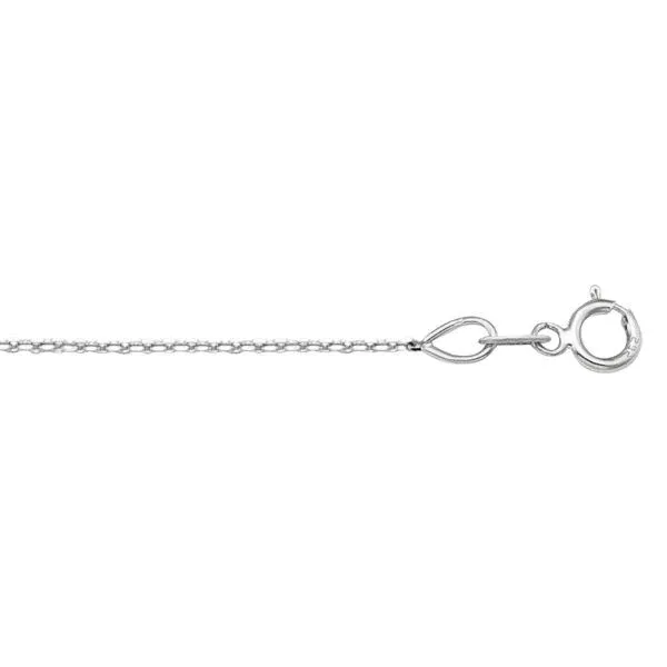 14K White Gold 18