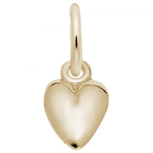 10KY Charm Puff Heart Barthau Jewellers Stouffville, ON