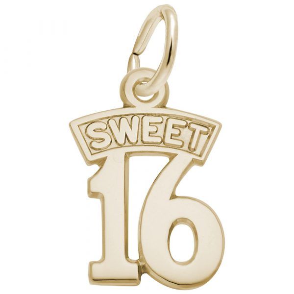 10KY Charm Sweet 16 Barthau Jewellers Stouffville, ON