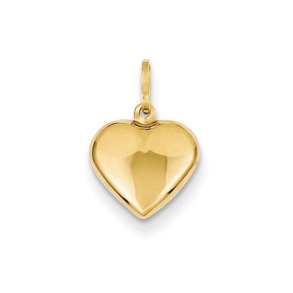 10K Yellow Gold Charm Heart Med. Barthau Jewellers Stouffville, ON
