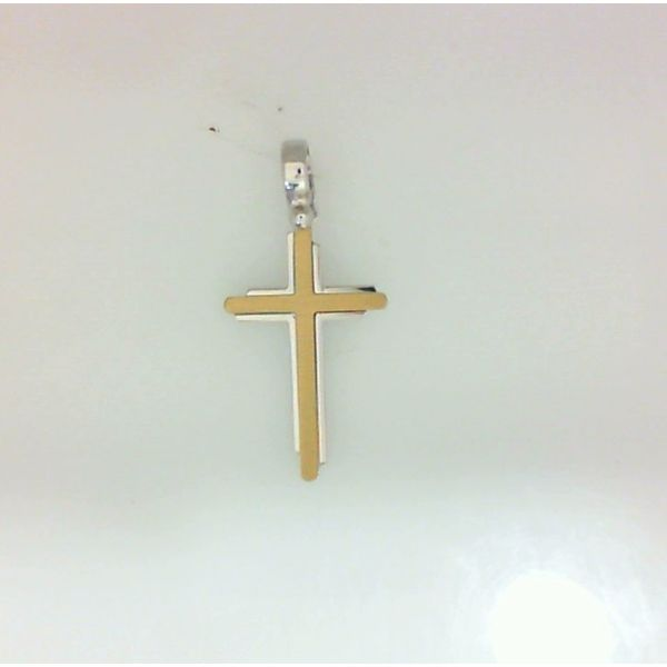 14KY/W Cross Pendant Barthau Jewellers Stouffville, ON