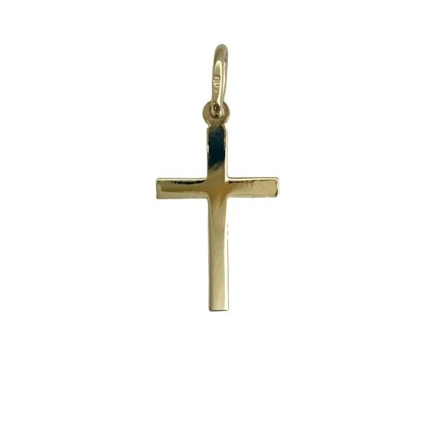 10K Yellow Gold Cross Pendant Barthau Jewellers Stouffville, ON