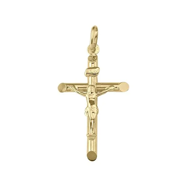 10K Yellow Gold Crucifix Cross Barthau Jewellers Stouffville, ON