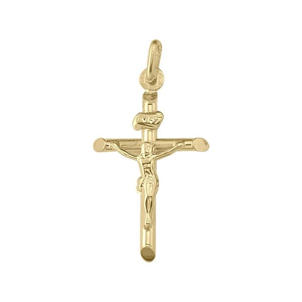 10K Yellow Gold Crucifix Cross Barthau Jewellers Stouffville, ON