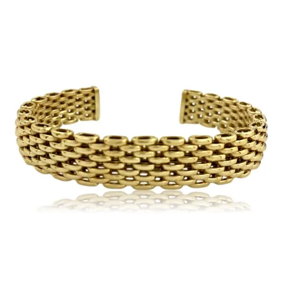 14K Yellow Gold Cuff Bracelet Barthau Jewellers Stouffville, ON