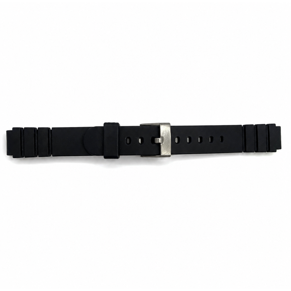 14mm Rubber Watch Band Black Barthau Jewellers Stouffville, ON