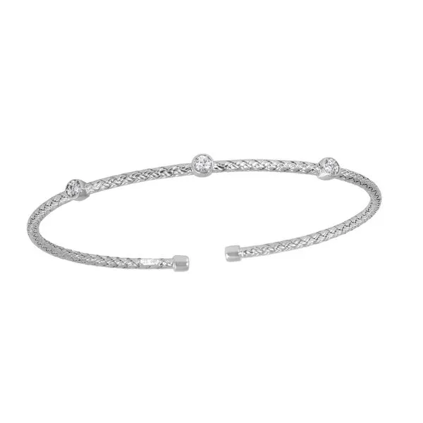 925 Charles Garnier Flexible Cuff Bracelet Barthau Jewellers Stouffville, ON