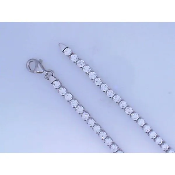 Sterling Silver 2.7MM CZ Tennis Bracelet Barthau Jewellers Stouffville, ON