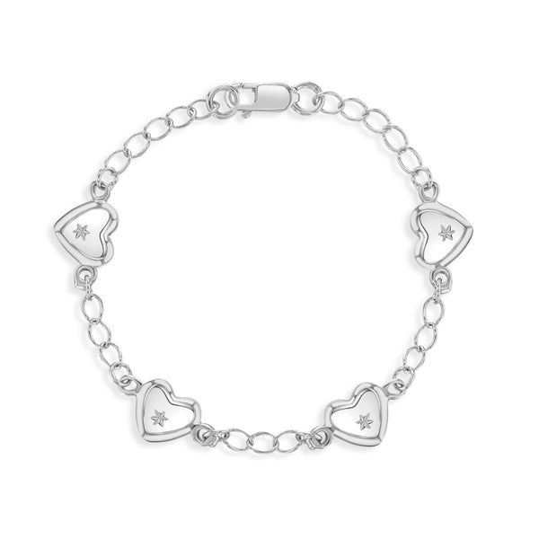 Sterling Silver Heart Charm 5
