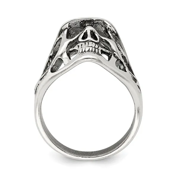 925 Skull Ring Image 2 Barthau Jewellers Stouffville, ON