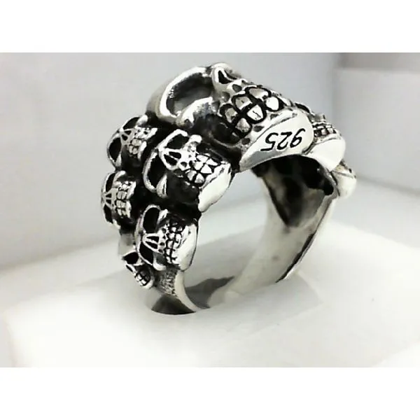 925 Skull Ring