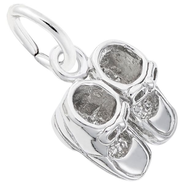Sterling Silver Baby Shoes Charm Barthau Jewellers Stouffville, ON