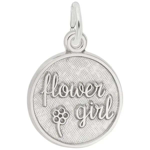 Sterling Silver Flower Girl Charm Barthau Jewellers Stouffville, ON