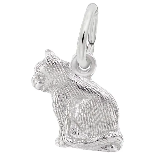 Sterling Silver Cat Charm Barthau Jewellers Stouffville, ON