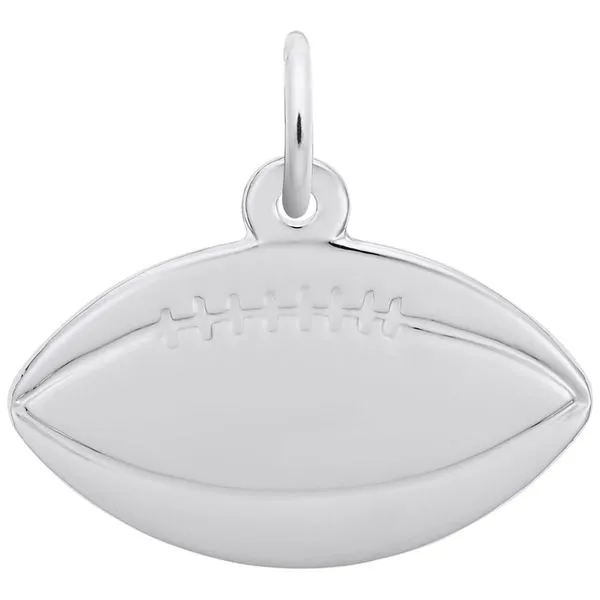 925 Charm Football Flat Barthau Jewellers Stouffville, ON
