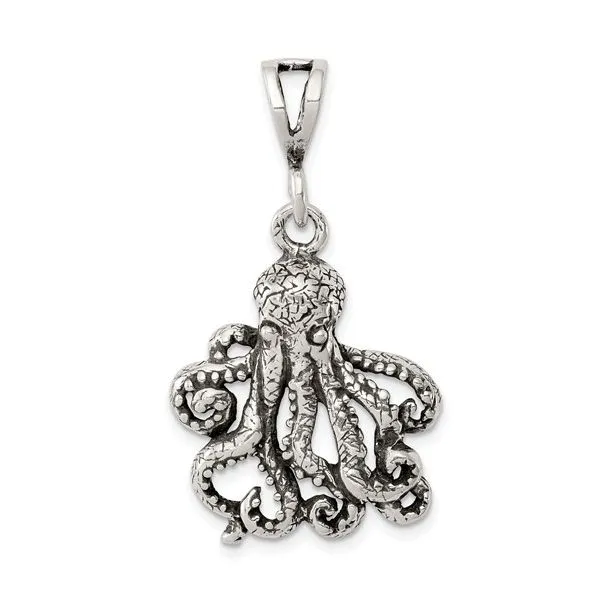 Sterling Silver Octopus Charm Barthau Jewellers Stouffville, ON