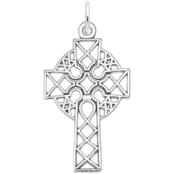 Sterling Silver Celtic Cross Charm Barthau Jewellers Stouffville, ON
