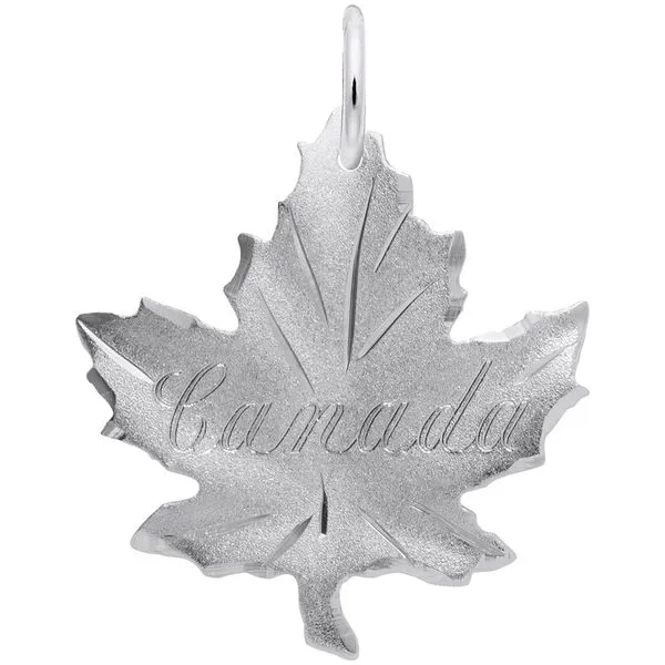 Sterling Silver Maple Leaf Charm Barthau Jewellers Stouffville, ON