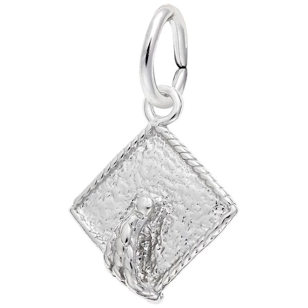 Sterling Silver Grad Cap Charm Barthau Jewellers Stouffville, ON