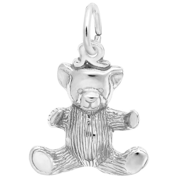 Sterling Silver Teddy Bear Charm Barthau Jewellers Stouffville, ON