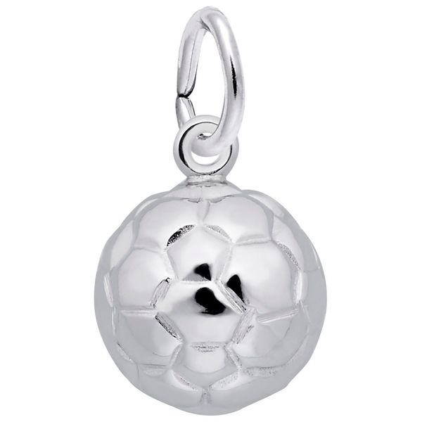 Sterling Silver Soccer Ball Charm Barthau Jewellers Stouffville, ON