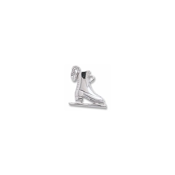 Sterling Silver Ice Skate Charm Barthau Jewellers Stouffville, ON