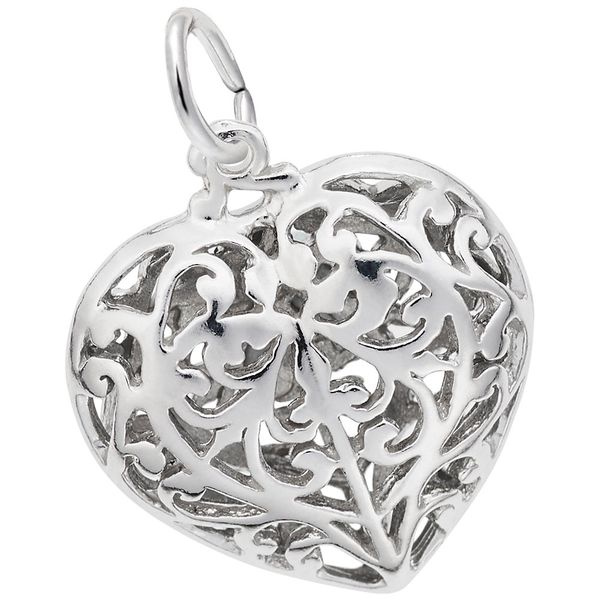 Sterling Silver Heart Charm Barthau Jewellers Stouffville, ON