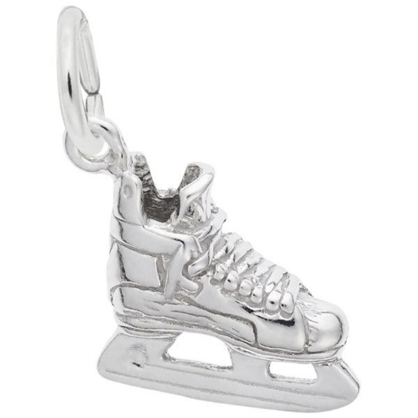 Sterling Silver Hockey Skate Charm Barthau Jewellers Stouffville, ON