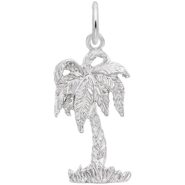 Sterling Silver Palm Tree Charm Barthau Jewellers Stouffville, ON