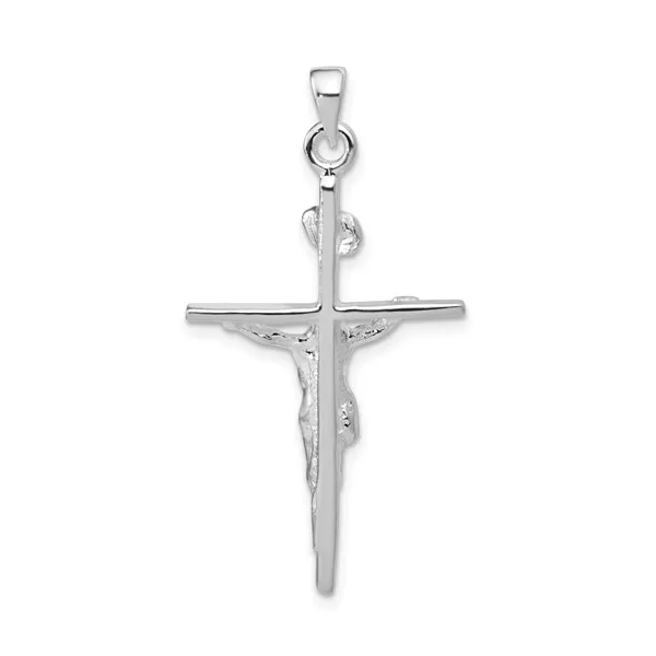 Sterliong Silver Crucifix Cross Image 3 Barthau Jewellers Stouffville, ON