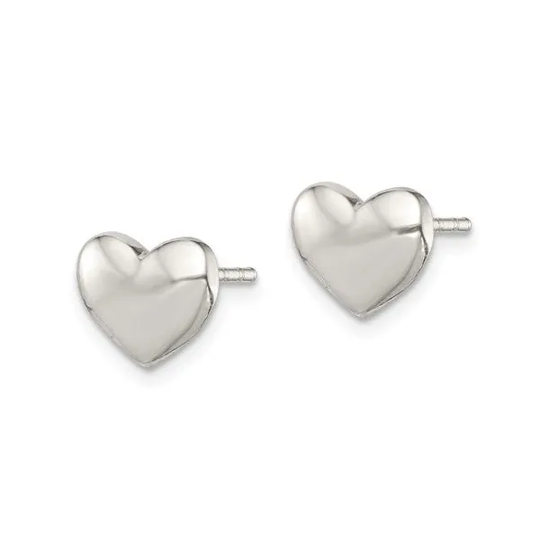 925 Heart Earrings Image 2 Barthau Jewellers Stouffville, ON