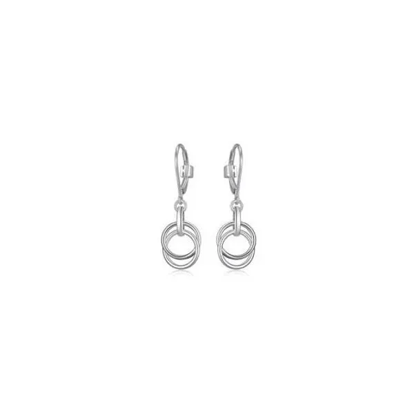 Sterling Silver Dangle ELLE Earrings Barthau Jewellers Stouffville, ON