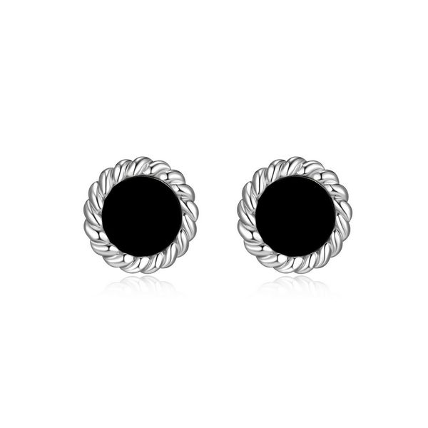 Sterling Silver Stud ELLE Earrings Barthau Jewellers Stouffville, ON