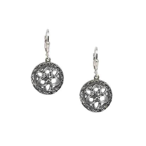 Sterling Silver/Antiqued Dangle KEITH JACK Earrings Barthau Jewellers Stouffville, ON