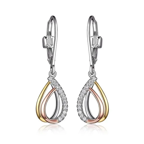 ELLE Sterling Silver Tri Colour 