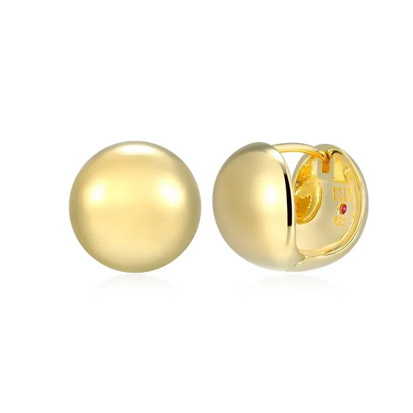 ELLE Sterling Silver Gold Plate 