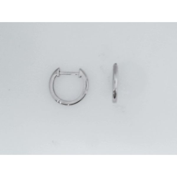 Sterling Silver 15MM Hoop Earrings Barthau Jewellers Stouffville, ON