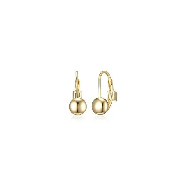 Sterling Silver/Gold Plated Drop ELLE Earrings Barthau Jewellers Stouffville, ON